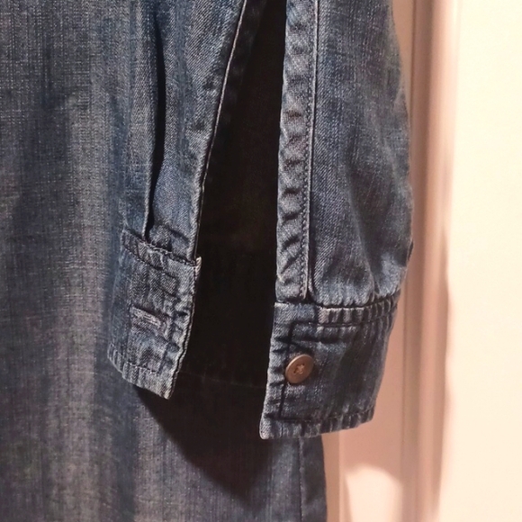 Cloth and Stone chambray tunic dress, denim look, size Small - Picture 5 of 9